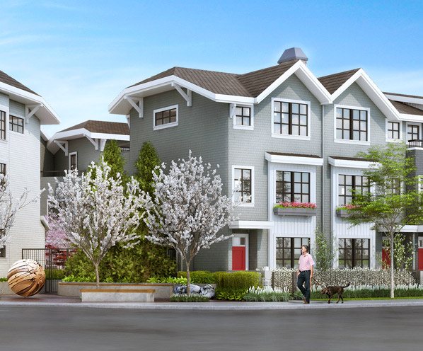 Edgemont Walk Street Rendering | Boffo Properties